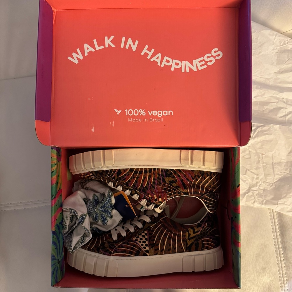 FARM Rio Multicolor Patterned Platform Sneakers - Picture 2 of 11